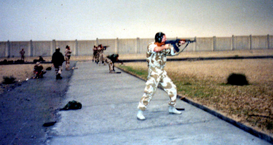 Kuwait ranges 1991